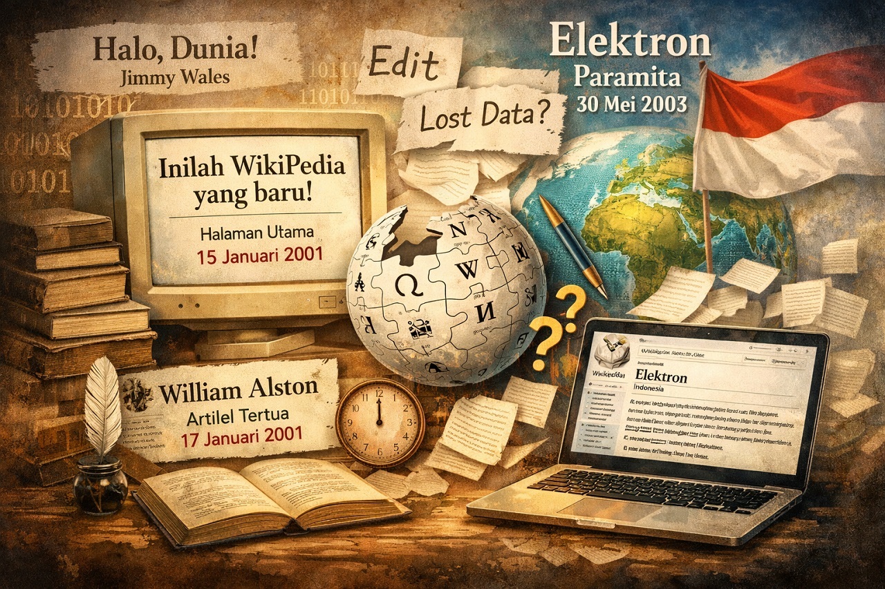 artikel pertama wikipedia