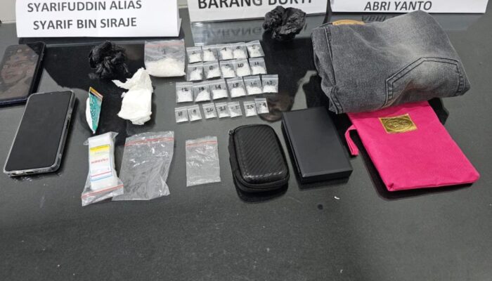 Polda Sultra Bongkar Peredaran Sabu 45,67 Gram di Kolaka, Dua Tersangka Diamankan