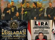 Bupati LSM LIRA Banyuwangi Gerry Oktavian Ucapkan Selamat atas Deklarasi Yakuza Maneges Pusat