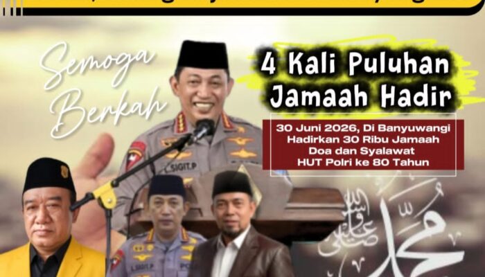 Doa Menggema Lintasi Nusantara, Ritual Spiritual HUT Polri Karya R. Mas Agus Rugiarto Siap Puncak 2026