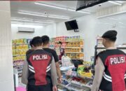 Patroli Jalan Kaki Sat Samapta Polres Banyuasin Berlangsung Aman dan Kondusif, Antisipasi Gangguan 3C