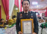 Respon Cepat Ungkap Kasus Curas ,Ipda Ropiyan Anggono Di Berikan Penghargaan Dari Bapak Kapolres Banyuasin