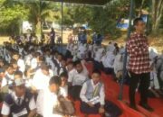 Satresnarkoba Polres Banyuasin Edukasi Siswa Baru SMK Unggul Negeri 2 tentang Bahaya Narkoba