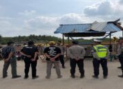 Polres Banyuasin Laksanakan Pengaturan Lalu Lintas di Simpang Pintu Tol Pulau Rimau