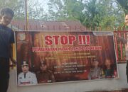Cegah Karhutla, Bhabinkamtibmas Polsek Betung Sosialisasikan Maklumat Kapolda Sumsel di Desa Air Senggeris