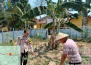 Bhabinkamtibmas Polsek Betung Aipda Nopiadi, SH, Ajak Masyarakat Dukung Program Swasembada Pangan Nasional