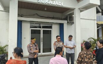 Polres Banyuasin Pererat Silaturahmi dengan Jemaat Gereja HKBP KM 14 melalui Minggu Kasih
