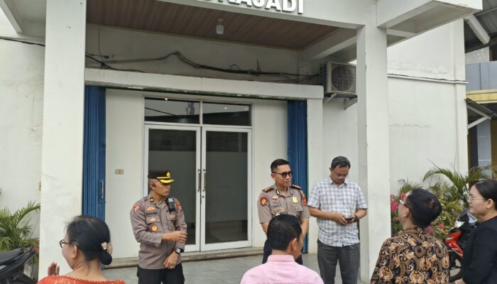 Polres Banyuasin Pererat Silaturahmi dengan Jemaat Gereja HKBP KM 14 melalui Minggu Kasih
