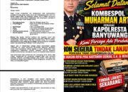 Aksi Damai 26 Oktober Mengarah ke Polresta Banyuwangi, Desakan Transparansi Penanganan Perkara Menguat