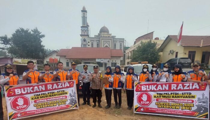 Bhabinkamtibmas Polsek Sungai Lilin Melakukan Giat Pendampingan PKL PTDI STTD